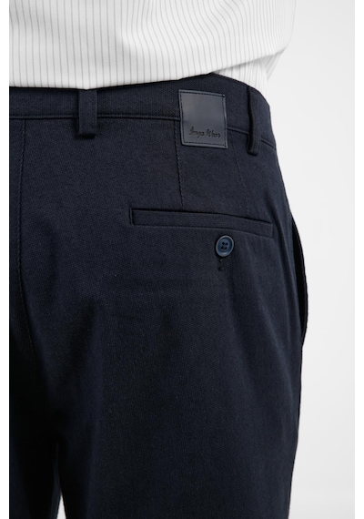 İmza Lacivert Yan Cep Düz Paça Pamuklu Comfort Fit Chino Casual Pantolon 1003255159 Lacivert