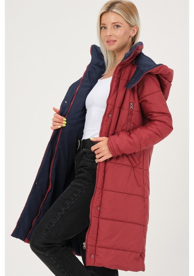 Z6738 Dewberry Bayan Kaban-bordo Bordo