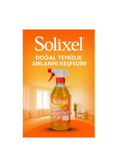 Kıvamlı Sıvı Arap Sabunu 3 Adet 1 Litre Yeni Nesil Doğal Temizlik Diğer