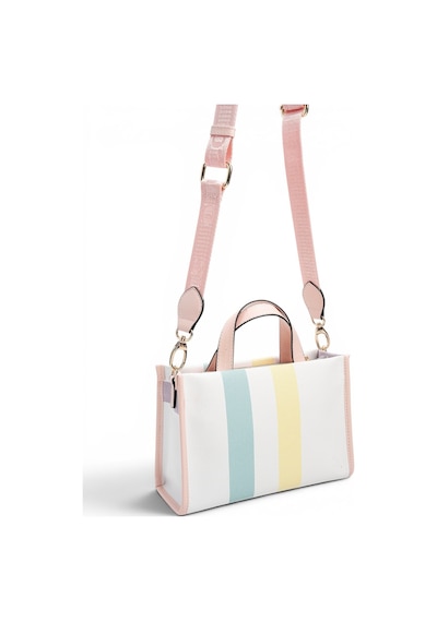 Silver & Polo Silver Polo Lila - Pembe Ekose Kadın El Çantası Sp1271