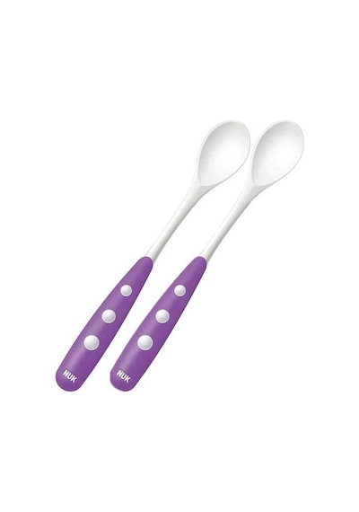 Nuk Na255053 Easy Learning Beslenme Kaşığı 2'li Mor