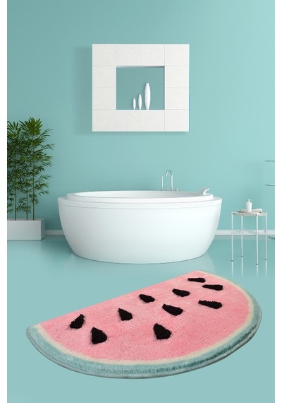 Karpuz 70X120 Cm Banyo Halısı Paspas Yıkanabilir