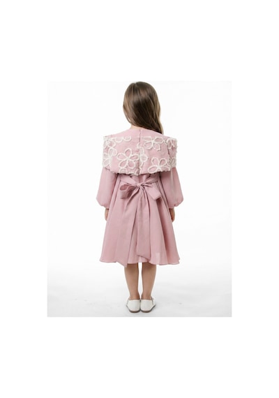 Xo Kids Kız Çocuk Elbise 3-10 Yaş 985 Pembe