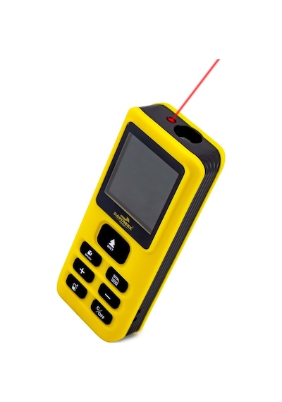 Dawreek Mesafe Ölçer E40 Yellow 80 Metre Dijital El Tipi Mesafe Ölçüm Cihazı
