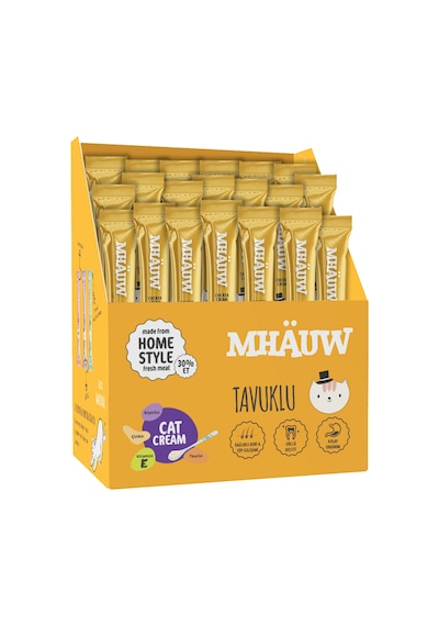 Mhauw Tavuklu Kedi Kreması 50x15 G