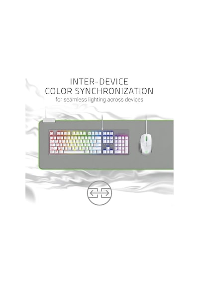 Razer Goliathus Extended Chroma Mercury - Rgb Aydınlatmalı Büyük