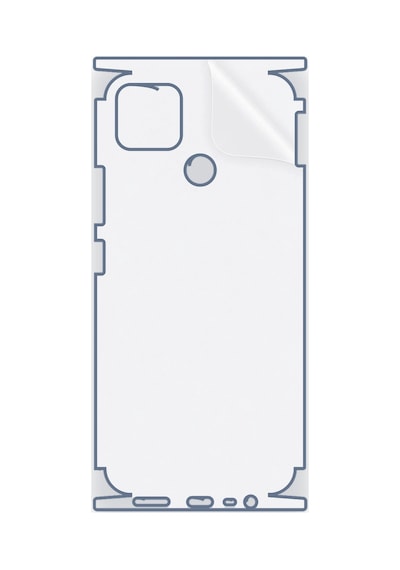 Realme C25s Uyumlu Fullbody Arka Kaplama Hidrojel Koruyucu Film