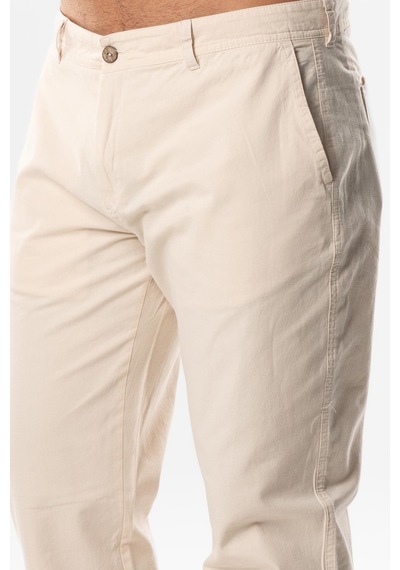 Eliş Şile Bezi Gabardin Erkek Pantolon Krem Krm - 40 Krem