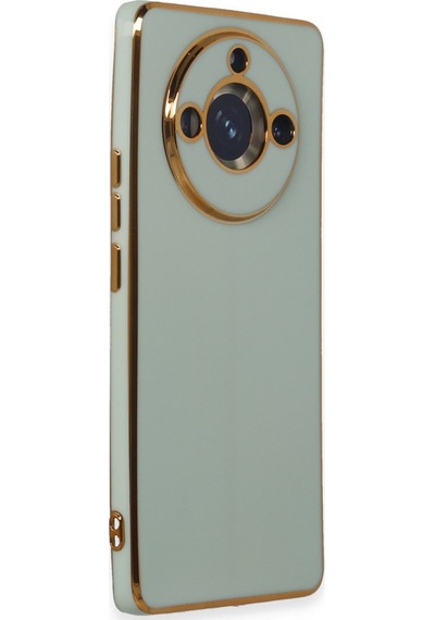 Newface Realme 11 Pro Kılıf Volet Silikon - Açık Yeşil Açık Yeşil