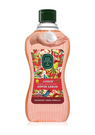 Eyüp Sabri Tuncer Amber Köpük Sabun 1,5 L Ve Gül Koku Hediye