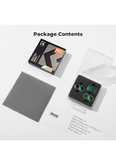 Djı Osmo Pocket 4p/xtra Muse2 Pro İle Uyumlu 3'lü Paket Filtre Diğer