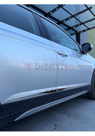 S-dizayn Volkswagen Taigo Krom Yan Kapı Çıtası 4 Prç 2020 Üzeri A+ Kalite