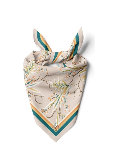 Dallı Desen Bandana/fular Çok Renkli