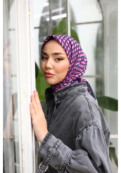 Silk Home Olinda Eşarp 48002-01 Füme