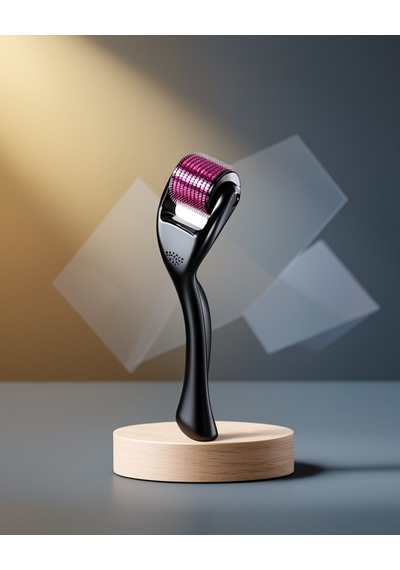 540 İğneli Derma Roller 1mm Titanyum Uçlu Saç Kaş Kullanımına Uygun