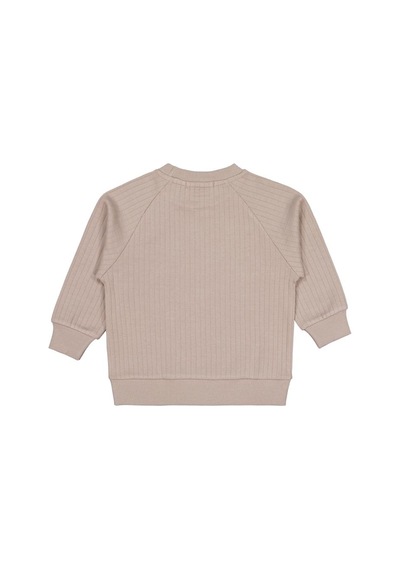 Civil Boys Süs Düğmeli 2-5 Yaş Sweatshirt - Bej Vizon