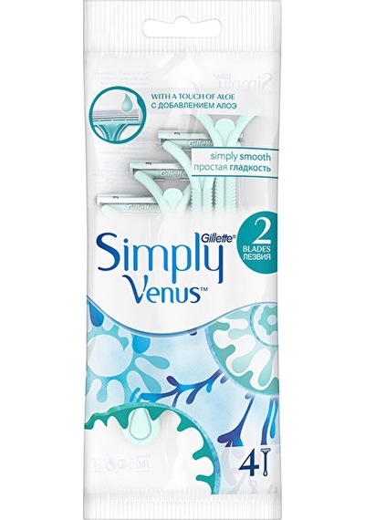 Gillette Venüs Simply2 Kullan At Tıraş Bıçağı 4'lü