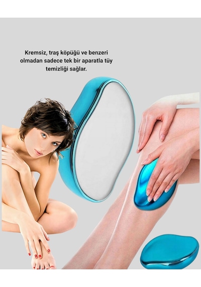 Kristal Tüy Temizleme Cihazı Yüz Kol Bacak Uyumlu Taşınabilir