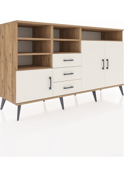 Kronos Konsol 7 Raflı 3 Çekmeceli 3 Kapaklı 176x59x99 Çam-aytaşı Aytası - Atlas Çam Kronos Konsol 7 Raflı 3 Çekmeceli 3 Kapaklı 176x59x99 Çam-aytaşı Aytası - Atlas Çam