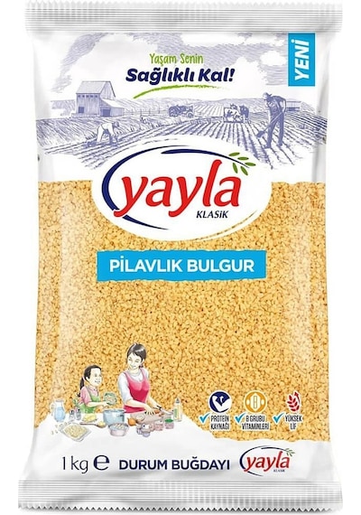Yayla Pilavlık Bulgur 3 x 1 KG