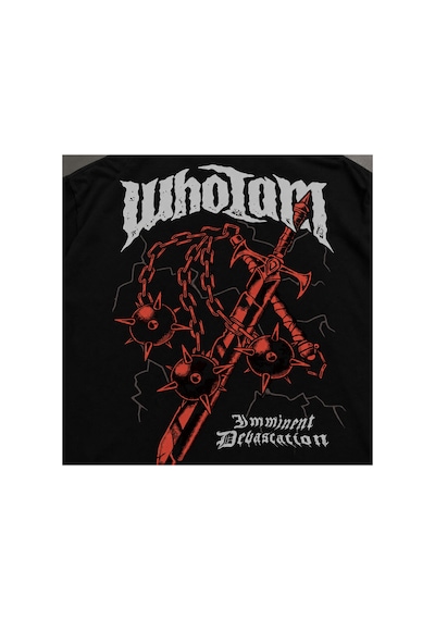 Yolo Street Siyah Whoıam Imminent Devastation Baskılı Oversize Erkek Tişört Heavy Metal Streetwear %100 Pamuk Siyah1a1 Yolo Street Siyah Whoıam Imminent Devastation Baskılı Oversize Erkek Tişört Heavy Metal Streetwear %100 Pamuk Siyah1a1