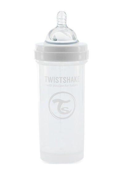 Twistshake Anti-kolik Bebek Biberonu Beyaz 2 + Ay 260 Ml