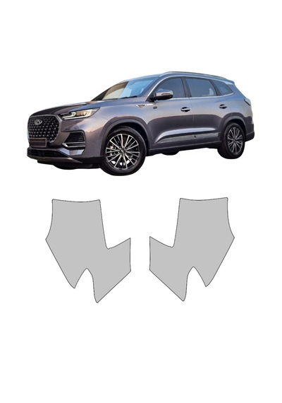 Chery Tiggo 8 Pro Max Özel 210 Mikron Premium Tpu Ppf Film Kaplama Arka Çamurluk