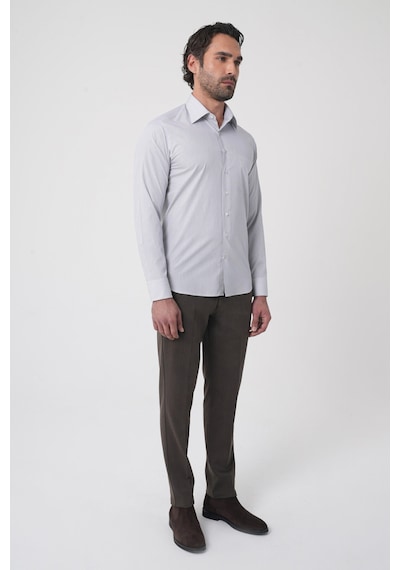 Bisse Regular Fit Tek Cepli Pamuk Siyah Erkek Gömlek Gmkls092230022 D99 Siyah