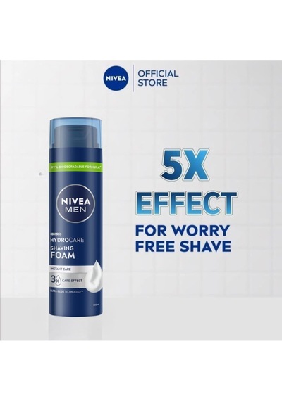 Nıvea Men Protect&care Tıraş Köpüğü 200 Ml, Kuru Ciltler İçin, Pürüzsüz Tıraş