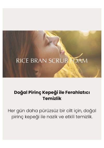 Midha Rice Bran Scrub Foam 150 ML