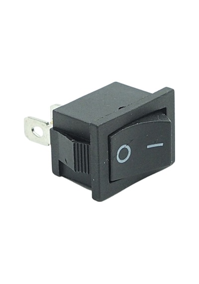 Yükseltici Anahtarı 2 Pin Siyah 3A - 250V (TK 91)