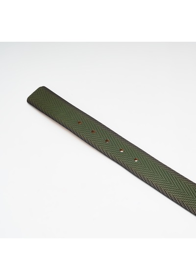 Yeşil Erkek Gr-040-138 Grande Klasik Kemer Genişlik 4 Cm
