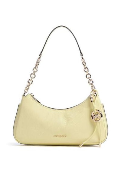 Mıchael Michael Kors Nolita Medium Lemon Kadın Deri Omuz Çantası Limon Sarısı