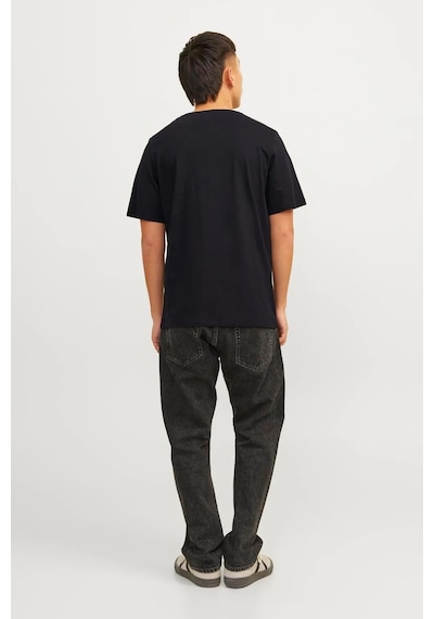 Jack & Jones  Jjecorp Logo Tee Ss O-Neck Noos Erkek  Siyah Tişört