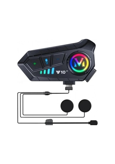 Bluetooth 5.3 Kask Intercom Kulaklık Ipx6 Suya Dayanıklı, Otomatik Çağrı Cevaplama