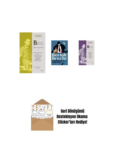 Bertolt Brecht - Bütün Oyunları 2 + Efendi Puntila Ve Uşağı Matti + Bertolt Brecht - Bütün Oyunları 3 + Okuma Sticker'ları