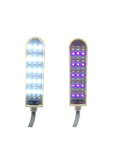 Ekoset Ultraviyole Uv Led Lamba Ve 20 Adet Ince Tip Uv Kalem Seti