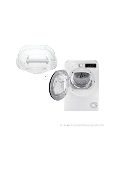Hoover Ndpeh10a2tcbexss 10 Kg Wi-fi Bağlantılı Isı Pompalı Kurutma Makinesi İle Uyumlu Su Haznesi