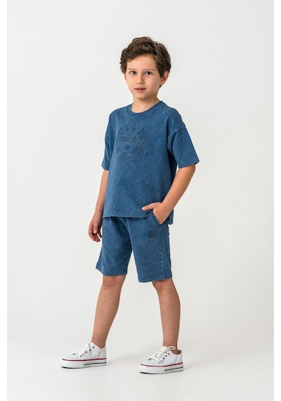 U.s. Polo Assn. Erkek Çocuk Mavi Bermuda Takım 5274-49831 Mavi