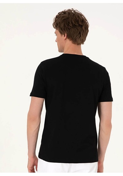 U.S. Polo Assn. Senka Siyah Erkek T-shirt 2104733 L