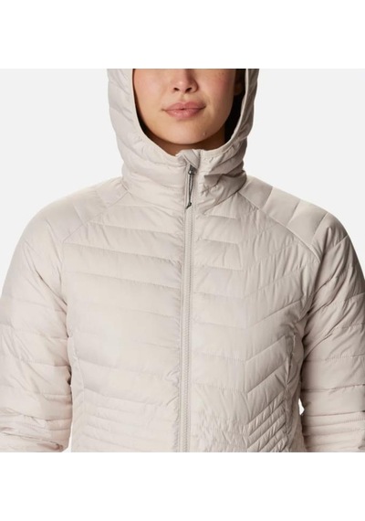 Helly Hansen Columbia Powder Lite Mid Jacket Kadın Mont Ekru