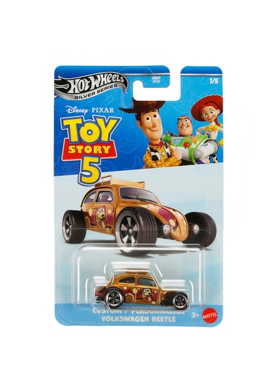 Toy Story 5 Series Custom Volkswagen Beetle / Slinky Dog Açık Kahverengi