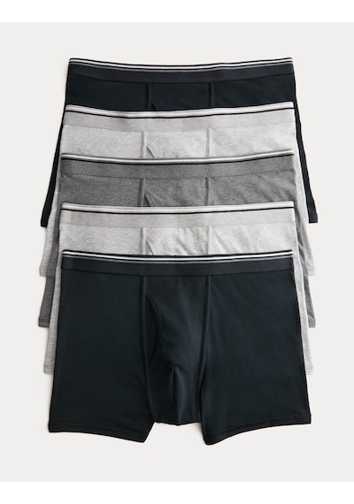 Marks & Spencer 5'li Cool & Fresh Trunk Seti T14004793s Gri