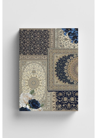 Etnik Kolaj Serisi 7 Alâmet-i Fârika Bullet Journal A5 Noktalı Defter Çok Renkli
