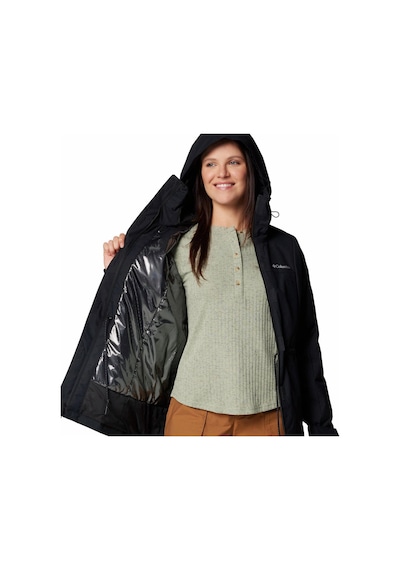 Columbia Hikebound Iı Long Insulated Kadın Mont C-colwl2638b30010 Siyah