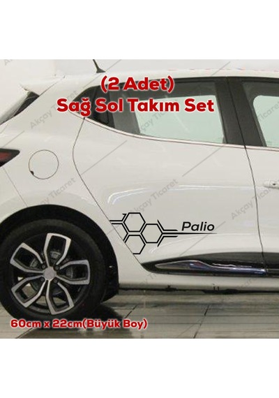 Palio Kapı Altı Sticker Fiat Palio Sticker Palio Oto Sticker