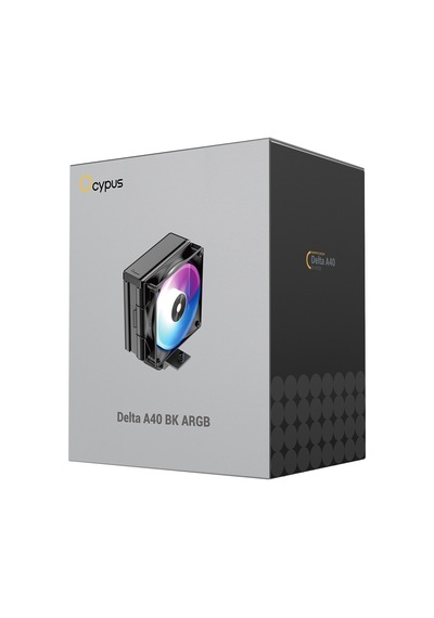 Ocypus Delta A40 Siyah Argb 120 Mm Intel 1700p/1851p -amd Uyumlu Hava Soğutucu