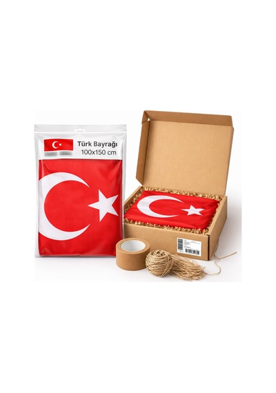 100x150 Cm Alpaka Kumaş Türk Bayrağı Büyük Boy Dayanıklı Bayrak İç Ve Dış Mekan Kullanımı Tek Ebat