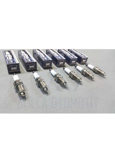 6 x VW TOUAREG 7L 2003-2008 3.2 V6 ATEŞLEME BUJİ TAKIMI BERU