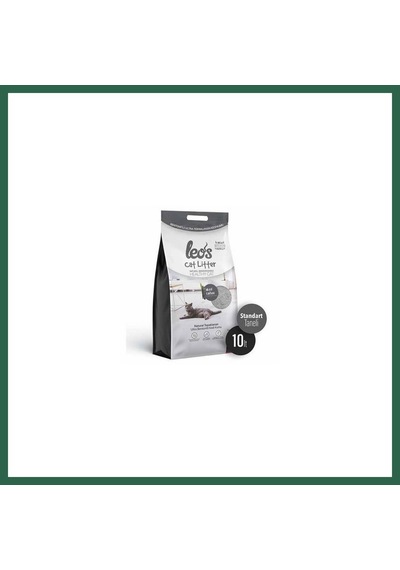 Leos Cat Litter Grey Aktif Karbonlu Bentonit Kedi Kumu 2x10 Lt Bzs01